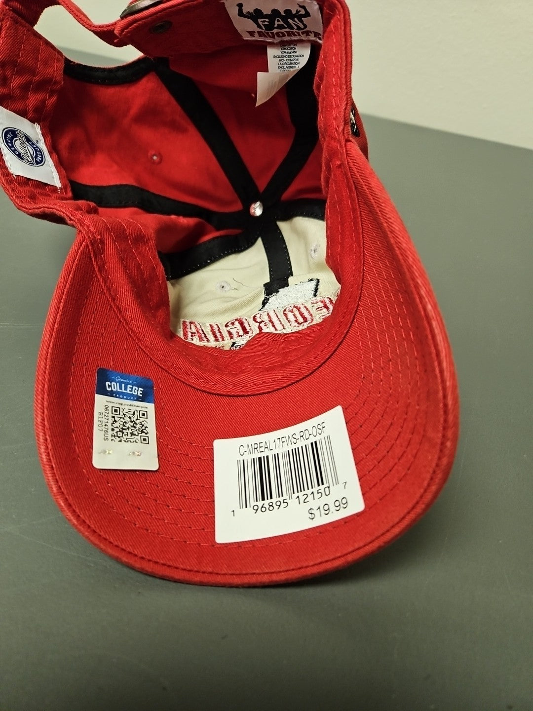 Georgia Bulldogs Hat Cap Strap Back How 'Bout Them Dawgs Fan Favorite NCAA New
