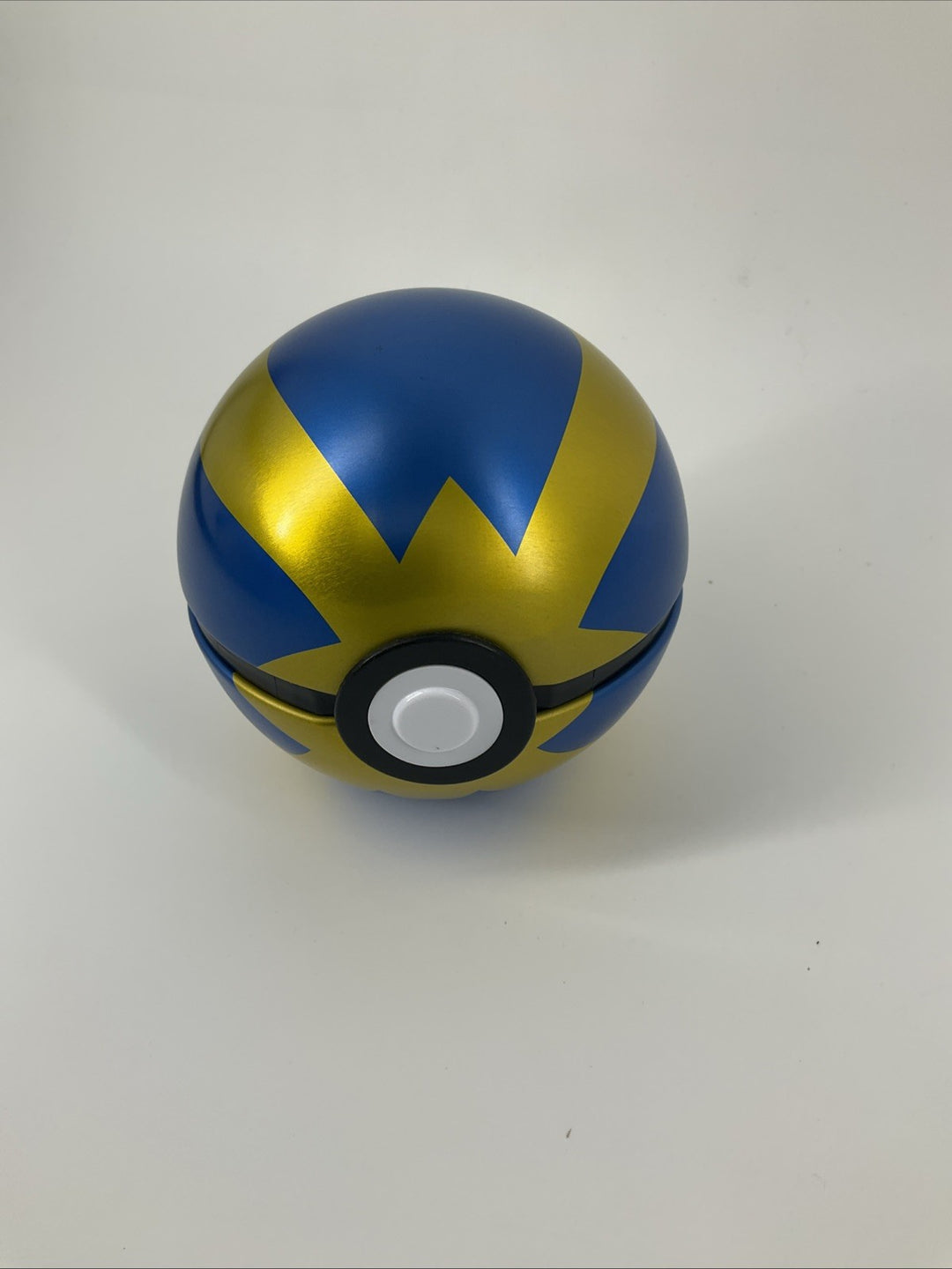Pokemon TCG PokeBall Tin QUICK BALL Tin and Collectible Coin, No Cards