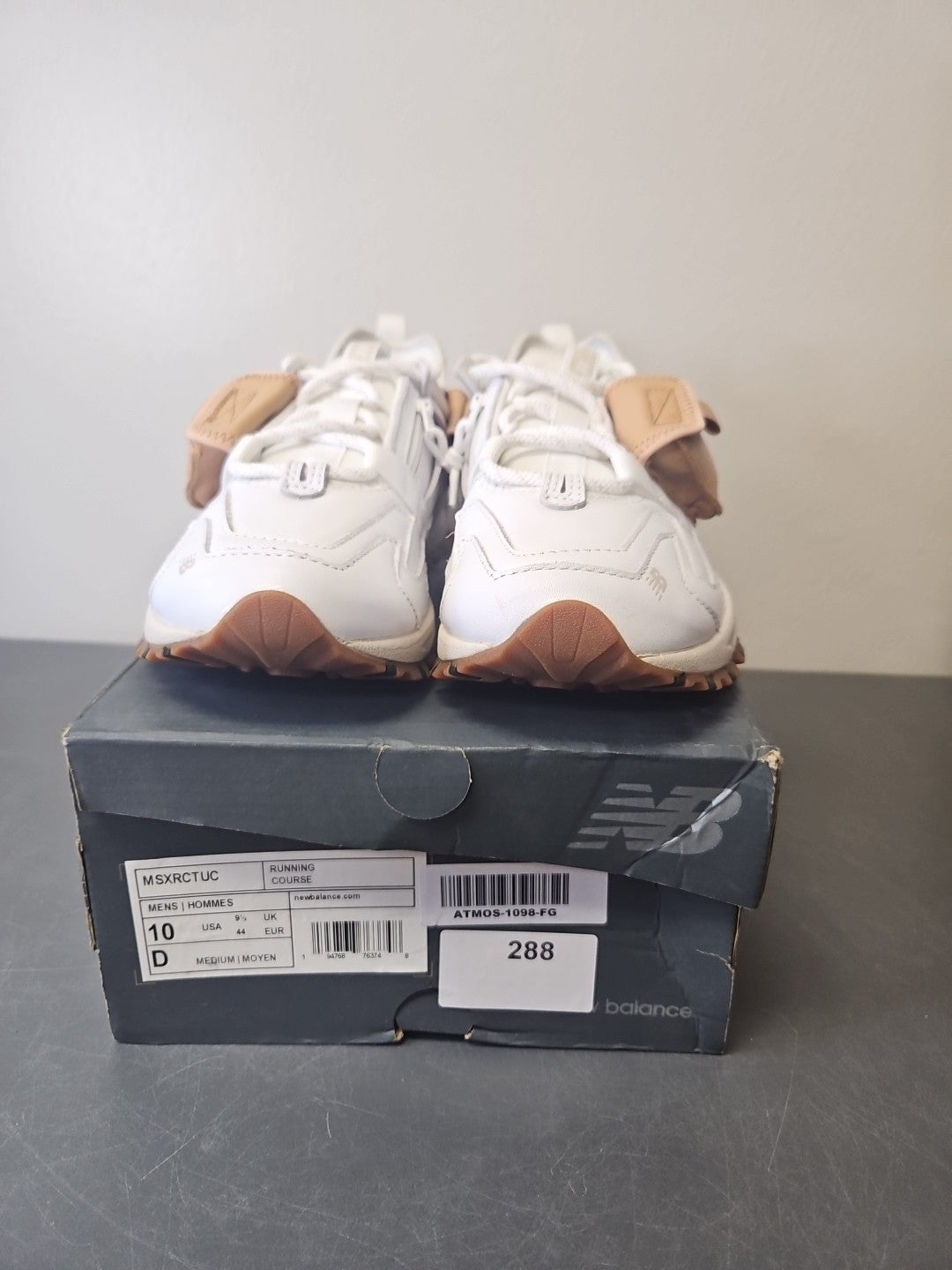 NEW Size 10 D Men's New Balance X-Racer Tactical Utility White Tan- MSXRCTUC