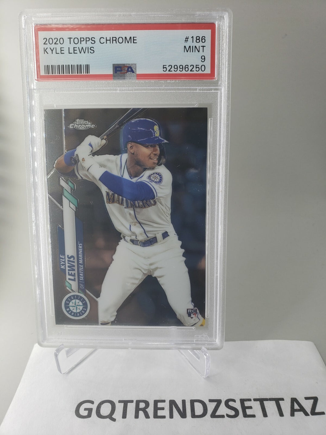 2020 Topps Series 1 Kyle Lewis Rookie RC #64 PSA 9 Seattle Mariners ROY 2020