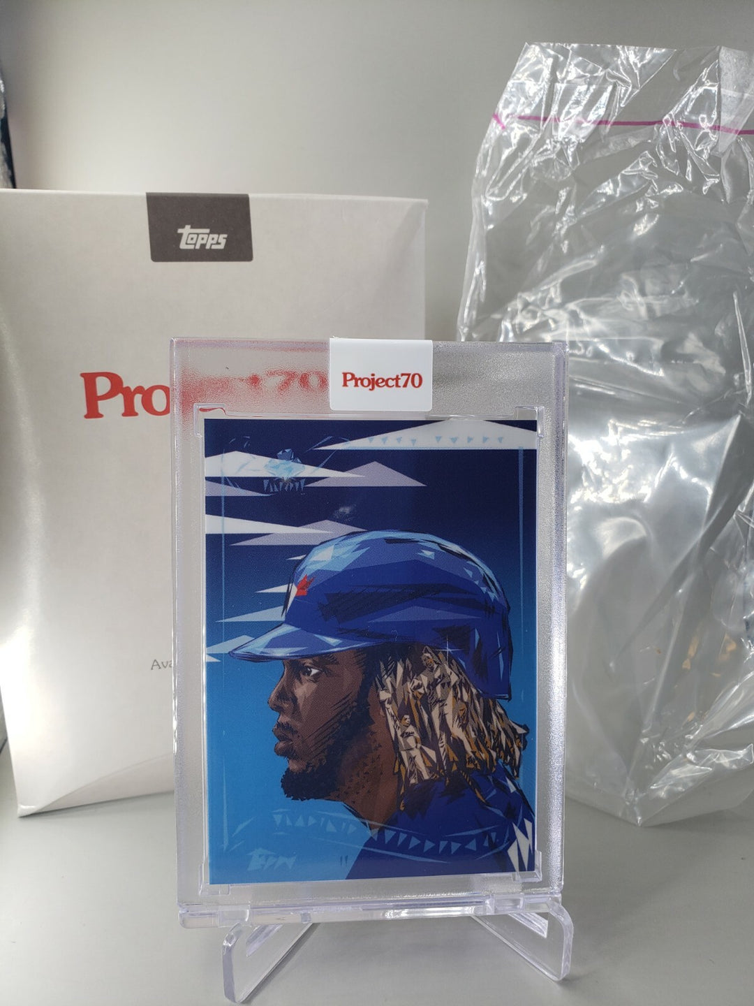 2021Topps Project 70 Card 817 Vladimir Guerrero Jr by Naturel Toronto Bluejays