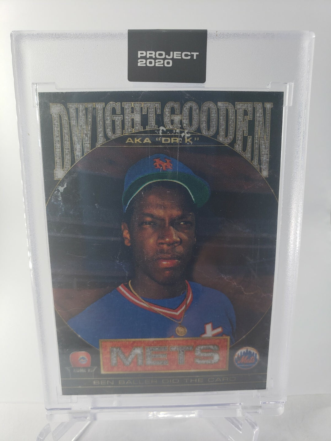 DWIGHT GOODEN Topps Project 2020 #86 BEN BALLER Ney York Mets