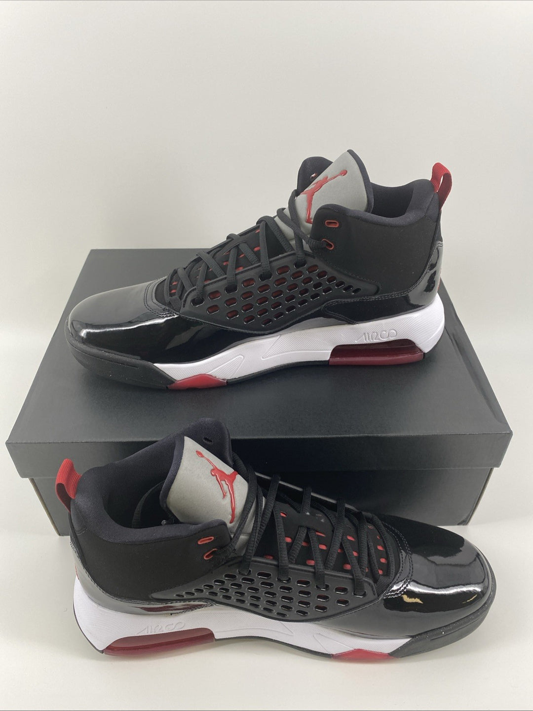 New Size 13 Men's Air Jordan Maxin 200 Black Gym Red  CD6107 001