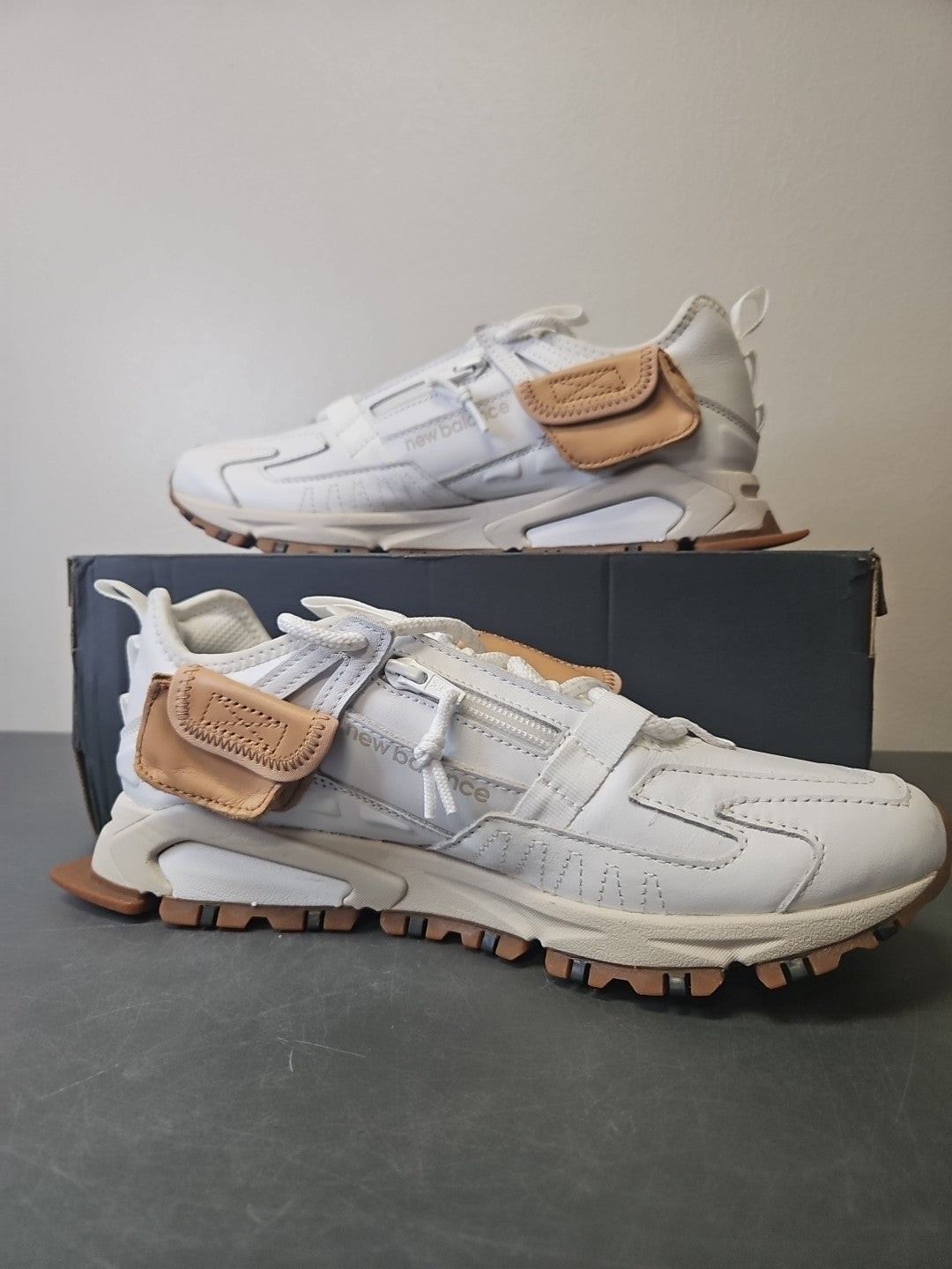 NEW Size 10 D Men's New Balance X-Racer Tactical Utility White Tan- MSXRCTUC