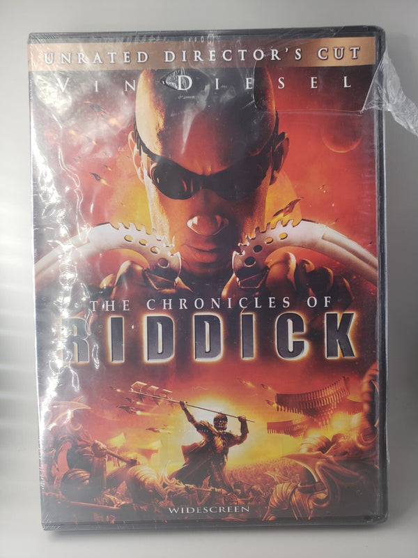 New Sealed The Chronicles of Riddick (DVD, 2004, Widescreen)  Unrated Free Ship