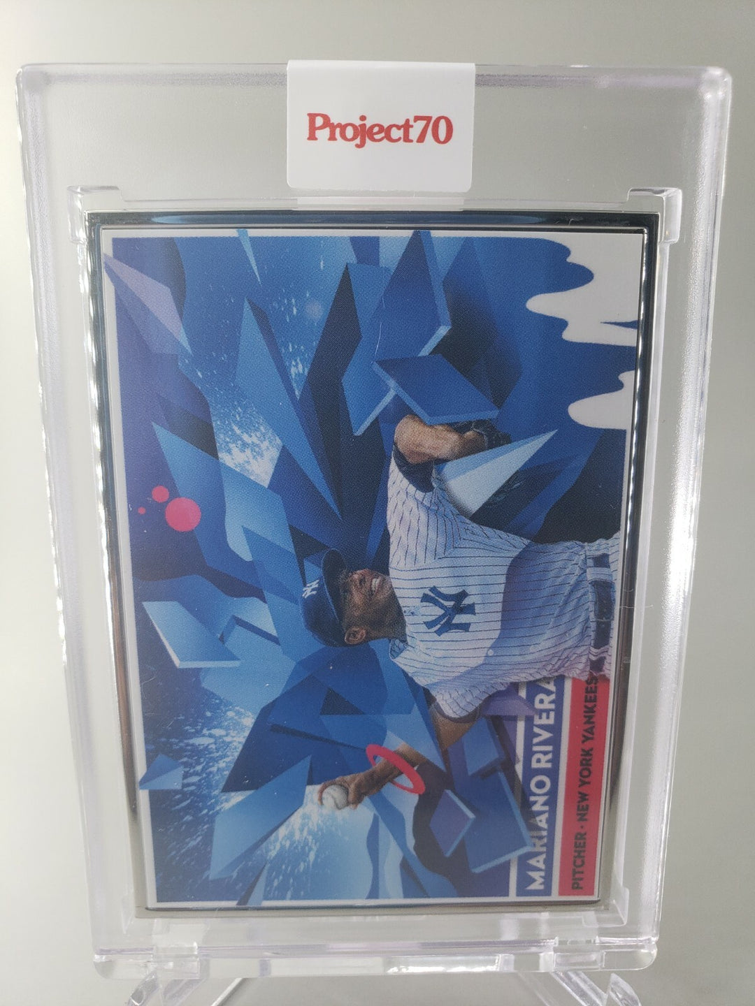 TOPPS PROJECT 70 SILVER ARTIST PROOF MARIANO RIVERA by MIKAEL B 1956 Topps /51