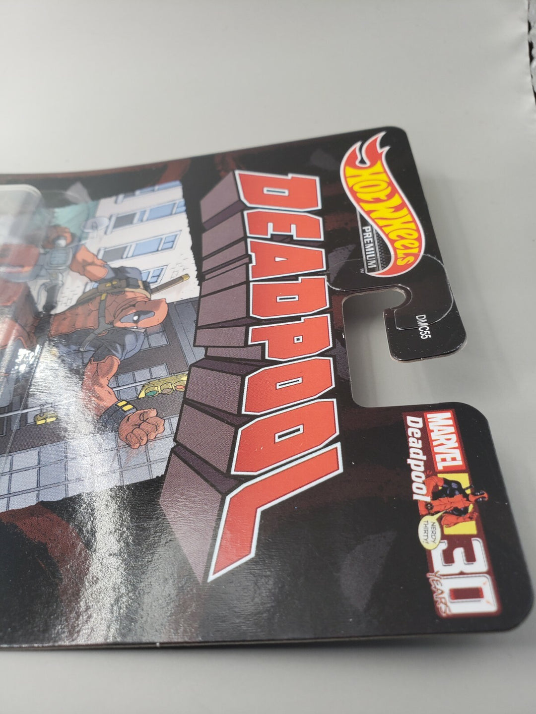 NEW Hot Wheels Premium 2021 DEADPOOL SCOOTER Marvel 30 years Nerdy Thirty 