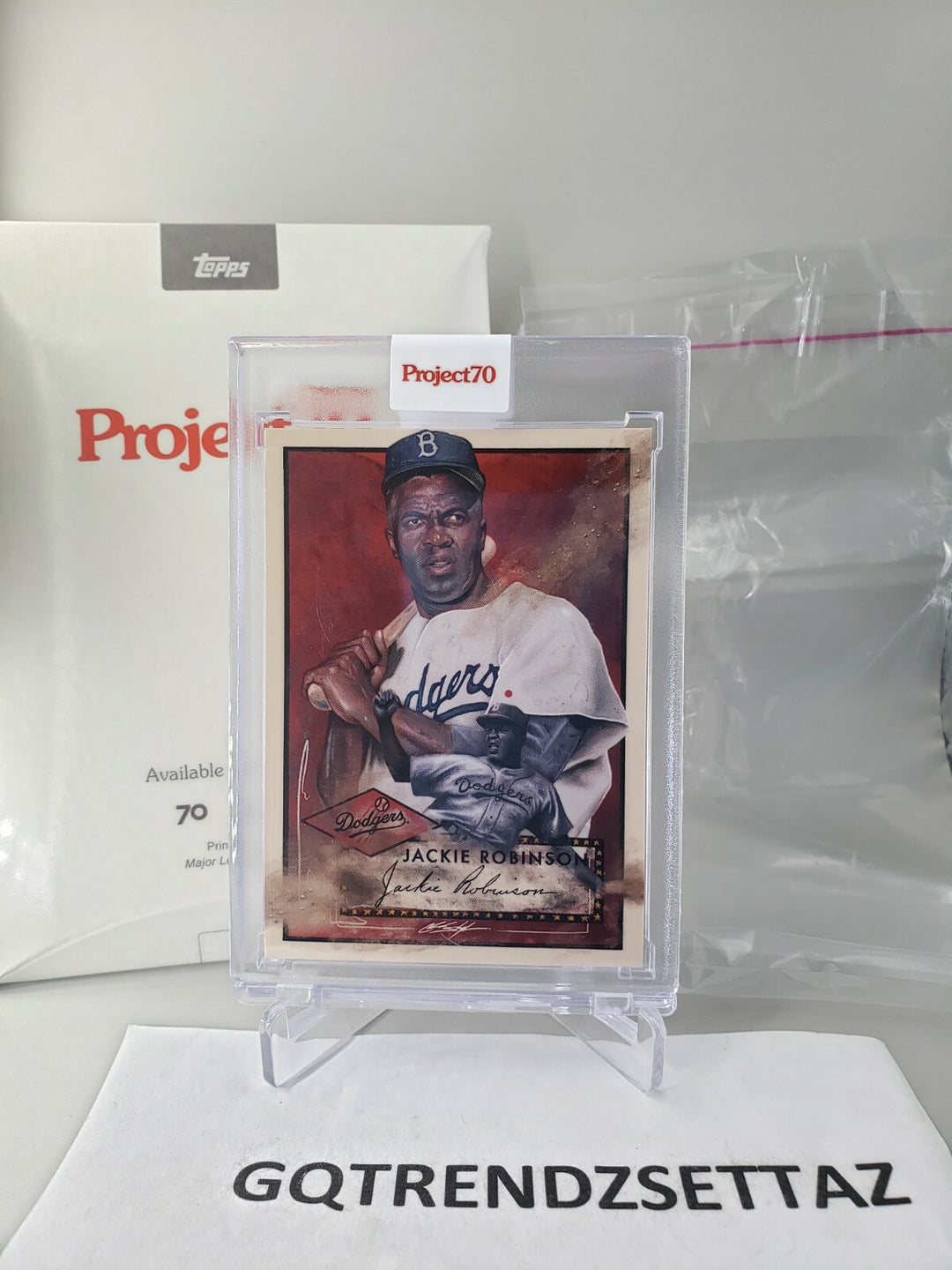 2021 Topps Project 70 #884 Jackie Robinson RC 1952 Chuck Styles Brooklyn Dodgers