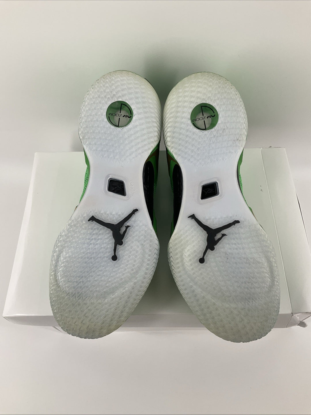 New Size 13 Men Jordan XXXVI BM Jordan 36 Green Spark CZ2650-300