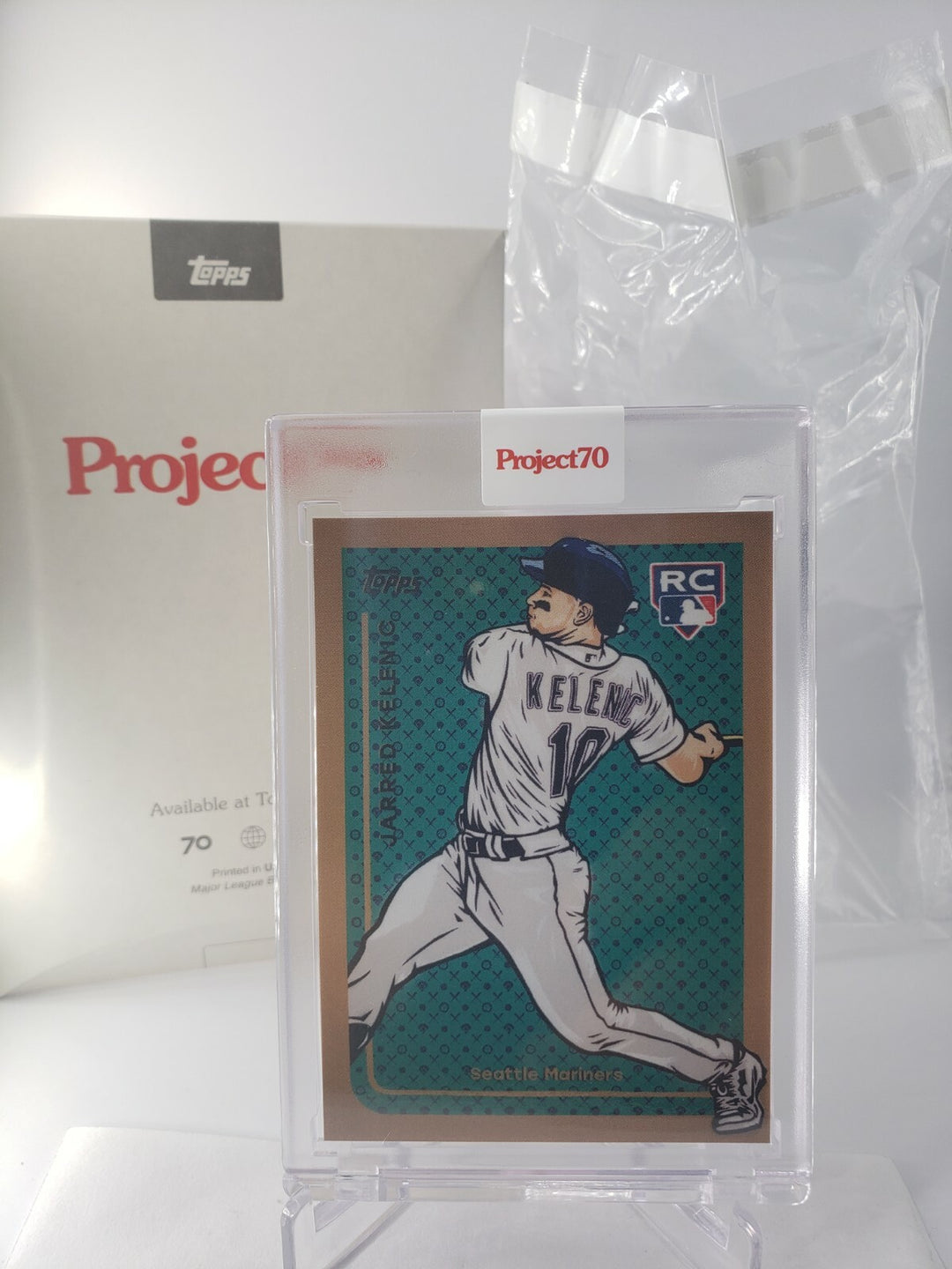 Topps Project 70 Blake Jamieson JARRED KELENIC RC Mariners Art Card 202 Rookie