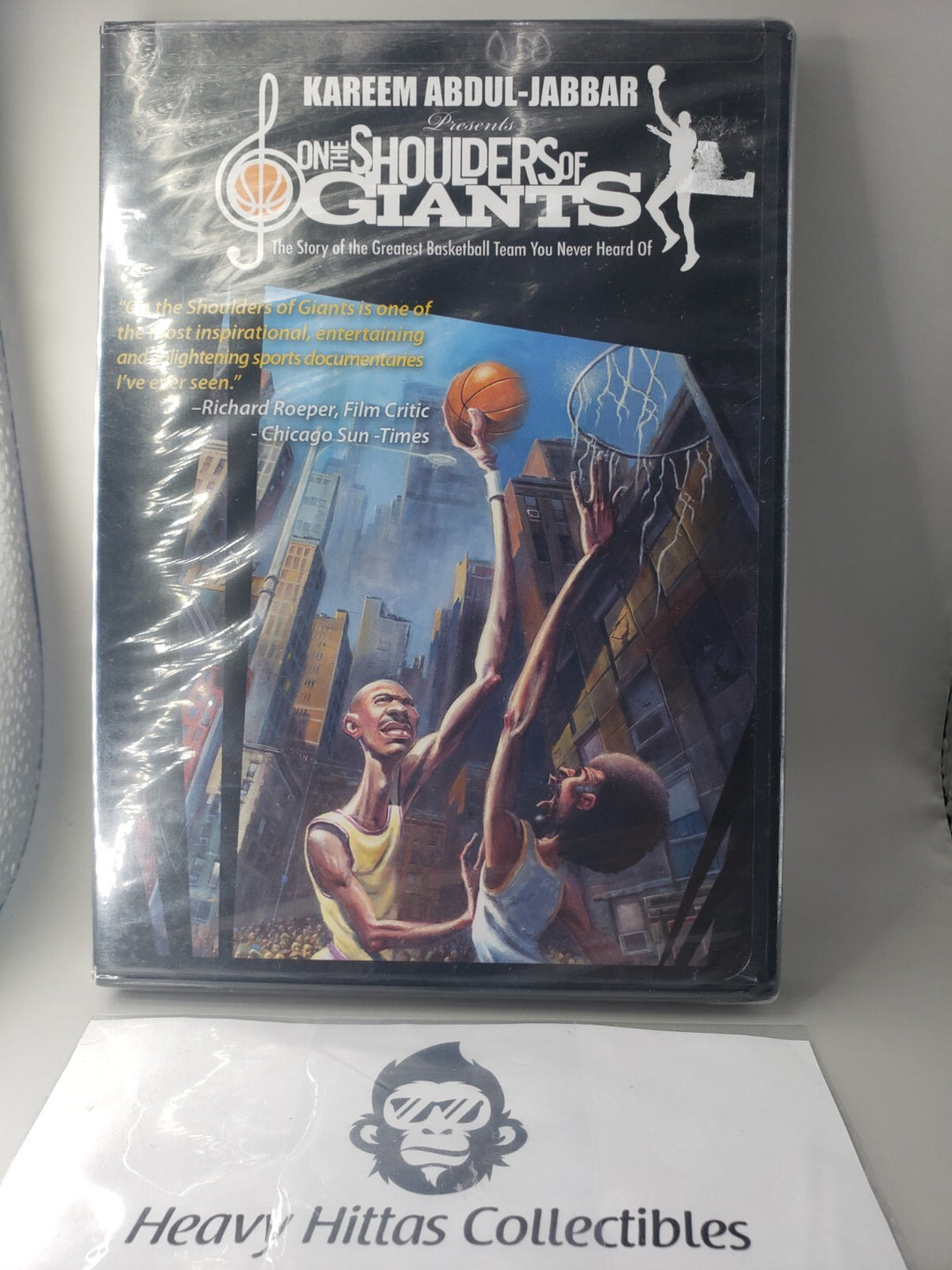 New Sealed Kareem Abdul Jabbar On the Shoulders of Giants (DVD) Free Shipping