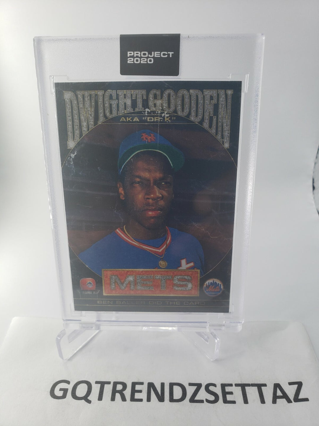 DWIGHT GOODEN Topps Project 2020 #86 BEN BALLER Ney York Mets