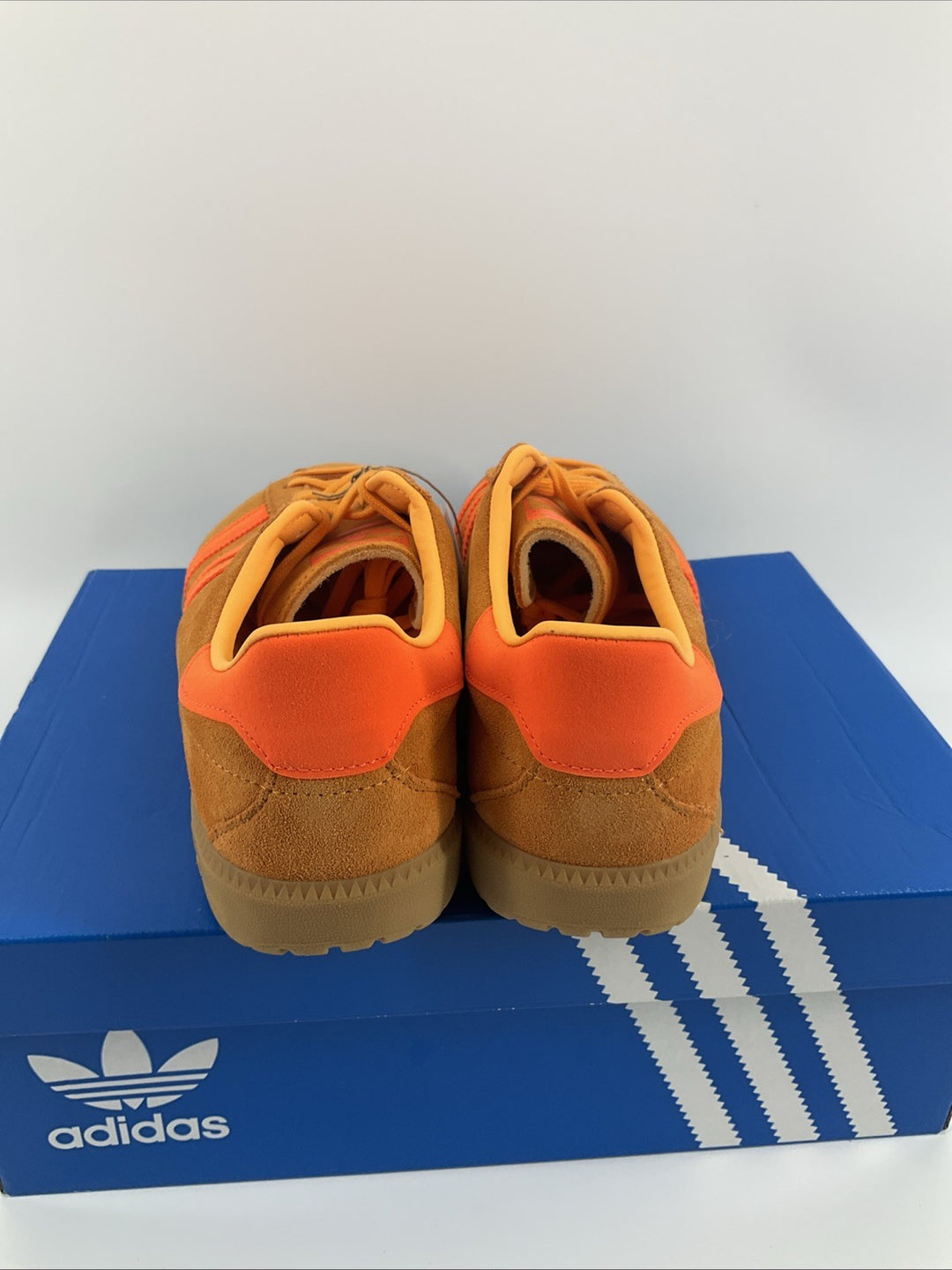 New Size 10 Men's Adidas BRMD Brown Orange  JH5459