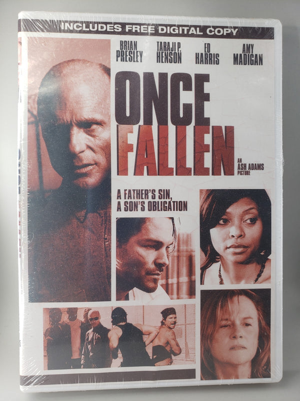 New Sealed Once Fallen (DVD, 2010) Brian Presley, Ed Harris, Taraji P. Henson