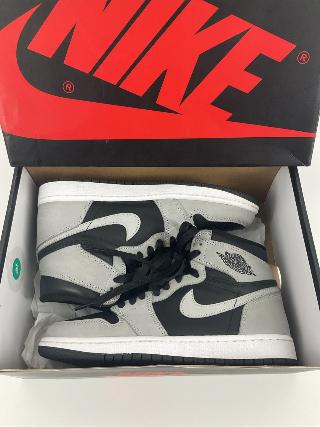 Pre-Owned Size 7 Men Nike Air Jordan 1 Retro High OG Shoes Grey Black 575441-035