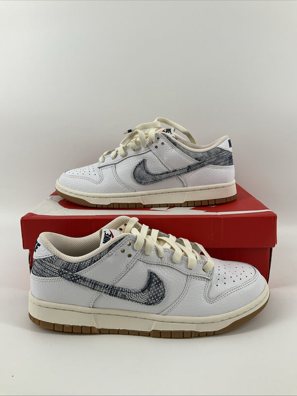 New Size 8.5 Men's Nike Dunk Low Denim FN6881-100