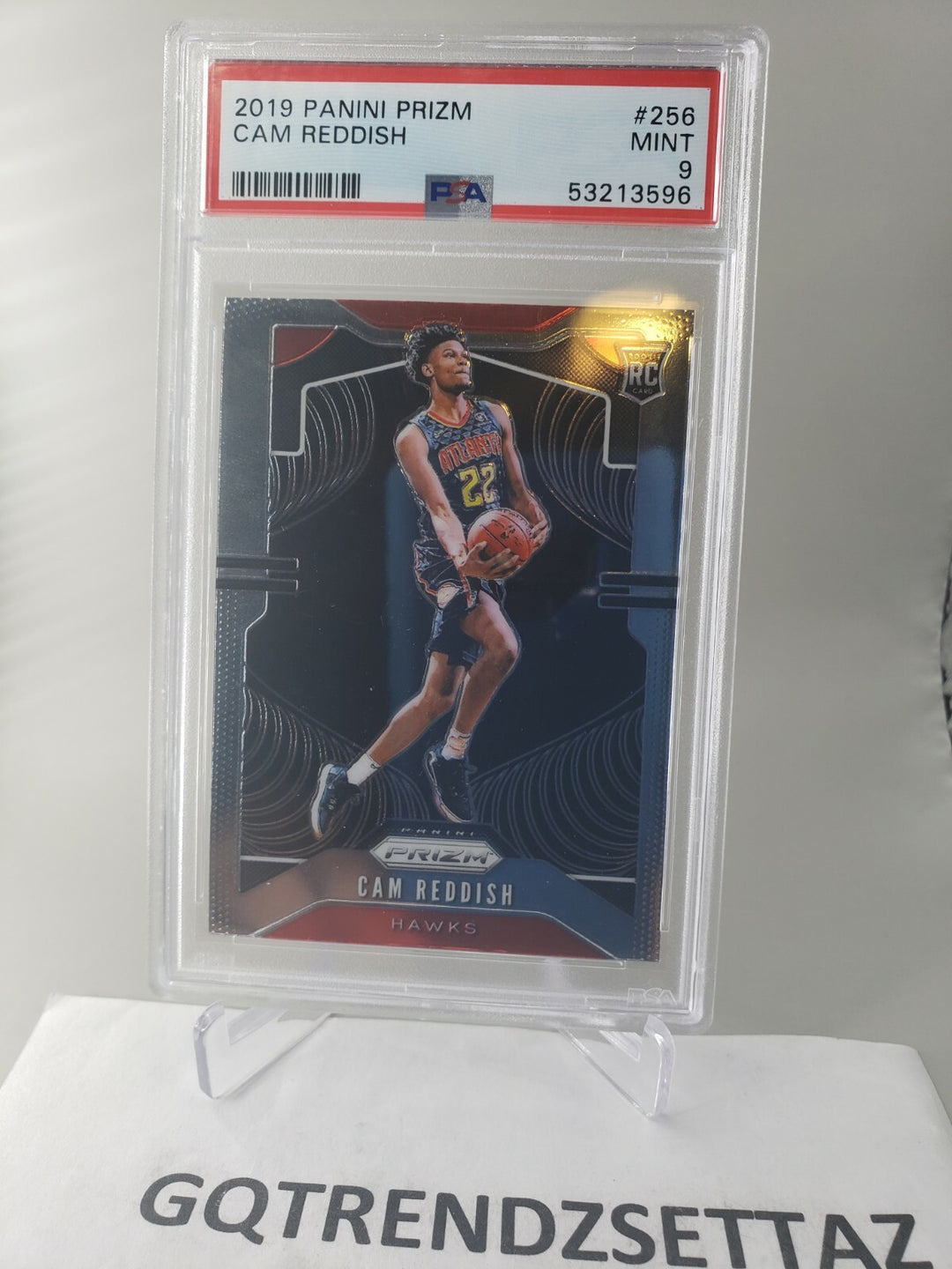 2019 Panini Prizm Cam Reddish (Jumping Pose) #256 PSA 9 MINT Rookie RC