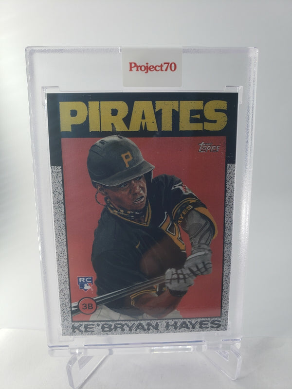 KE'BRYAN HAYES TOPPS PROJECT 70 #405 Pirates JACOB ROCHESTER RC Rookie