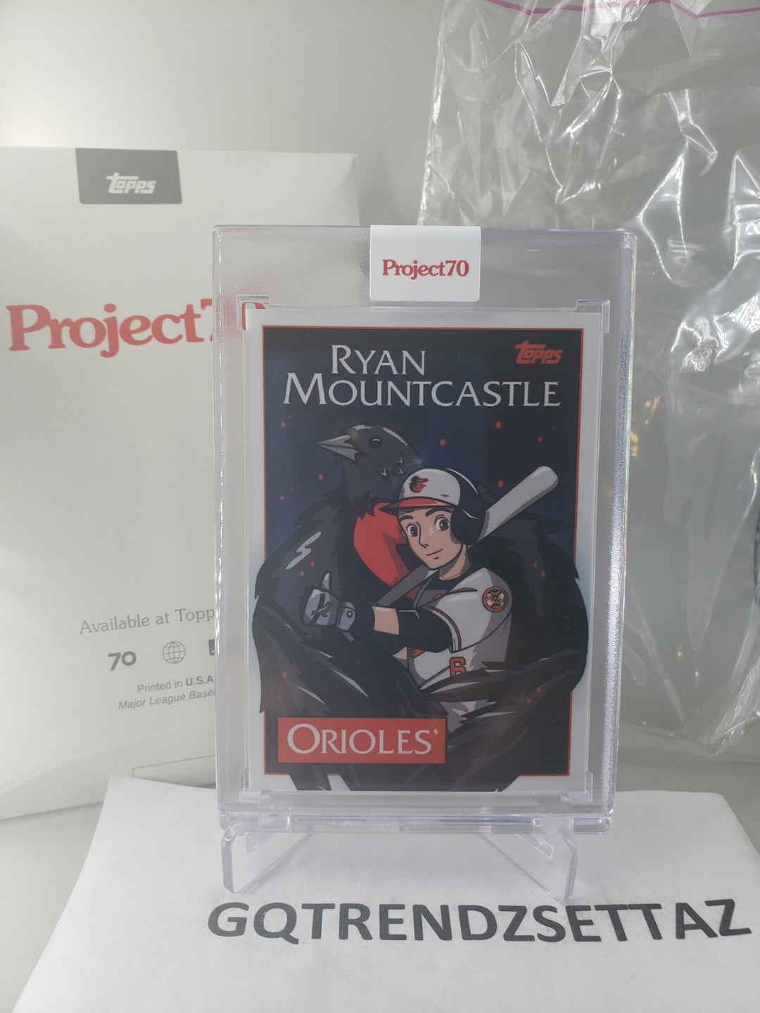 2021 Topps Project 70 1957 Ryan Mountcastle #836 By Jeff Staple PR:775 Orioles