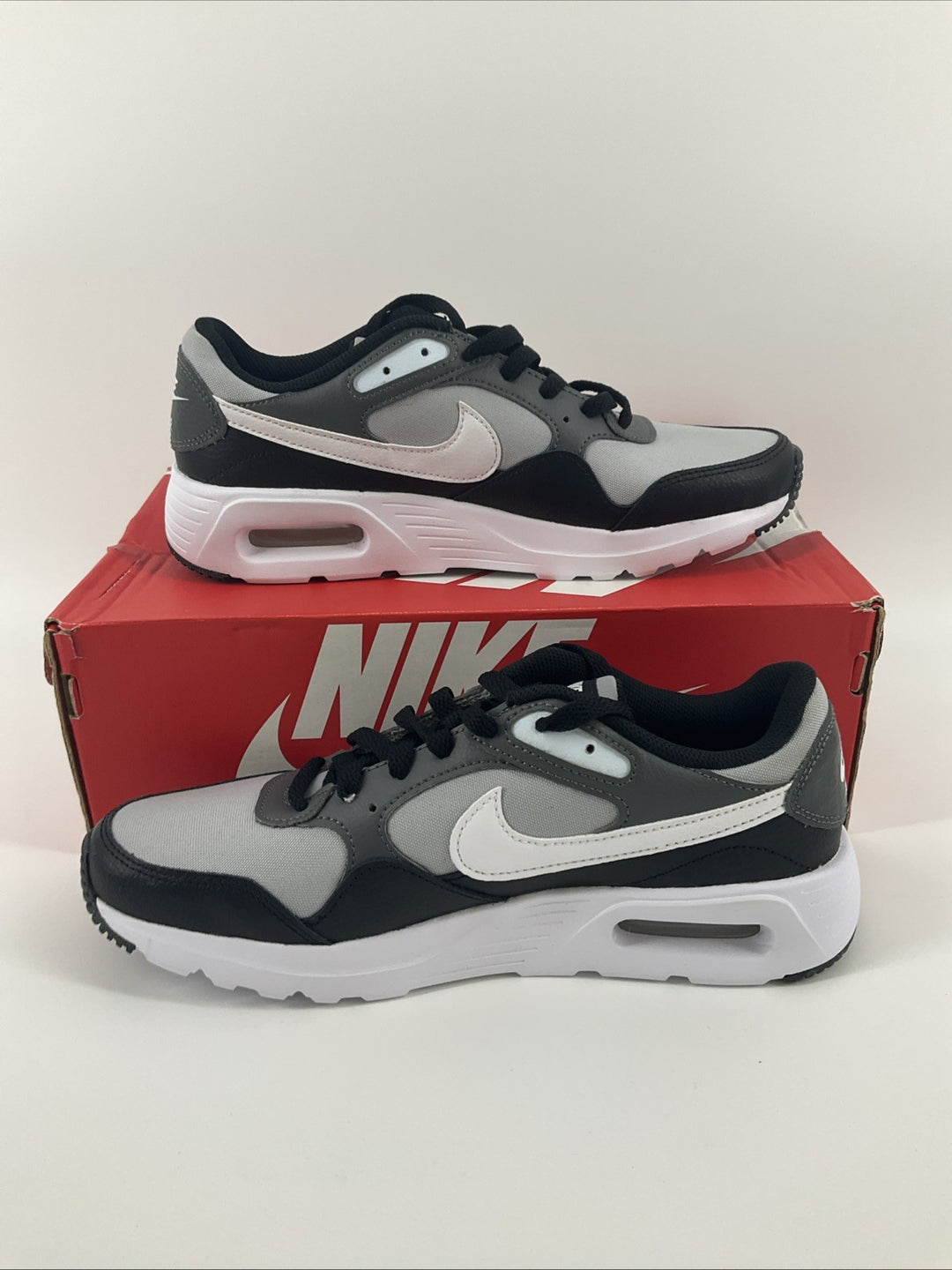 New Size 8 Men Nike Air Max SC Black Gray White CW4555-013