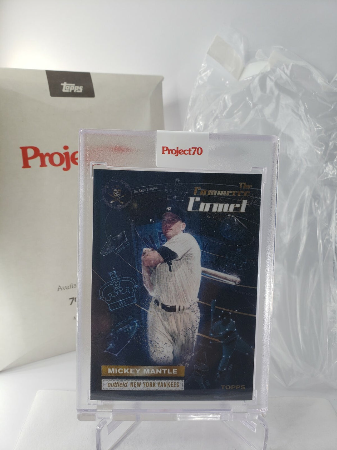 2021 Topps Project 70 Card #174 Mickey Mantle 1956 The Shoe Surgeon NY Yankees