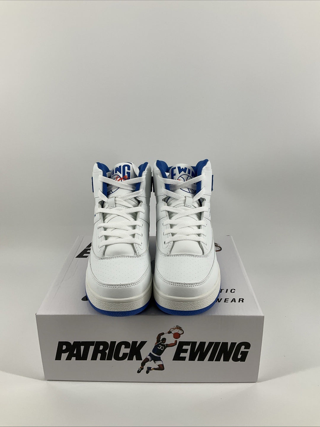 New Size 6 Men 33 Orion Strap Patrick Ewing Blue White 3RBE001OL-132