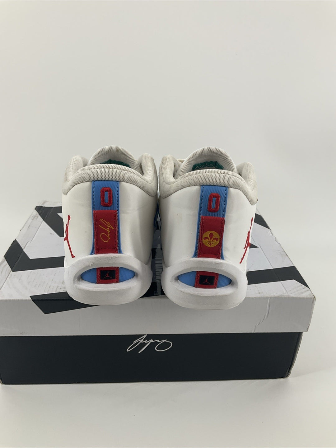 Used Size 7.5 Men's Jordan Tatum 1 PF Blue White DX6732-100
