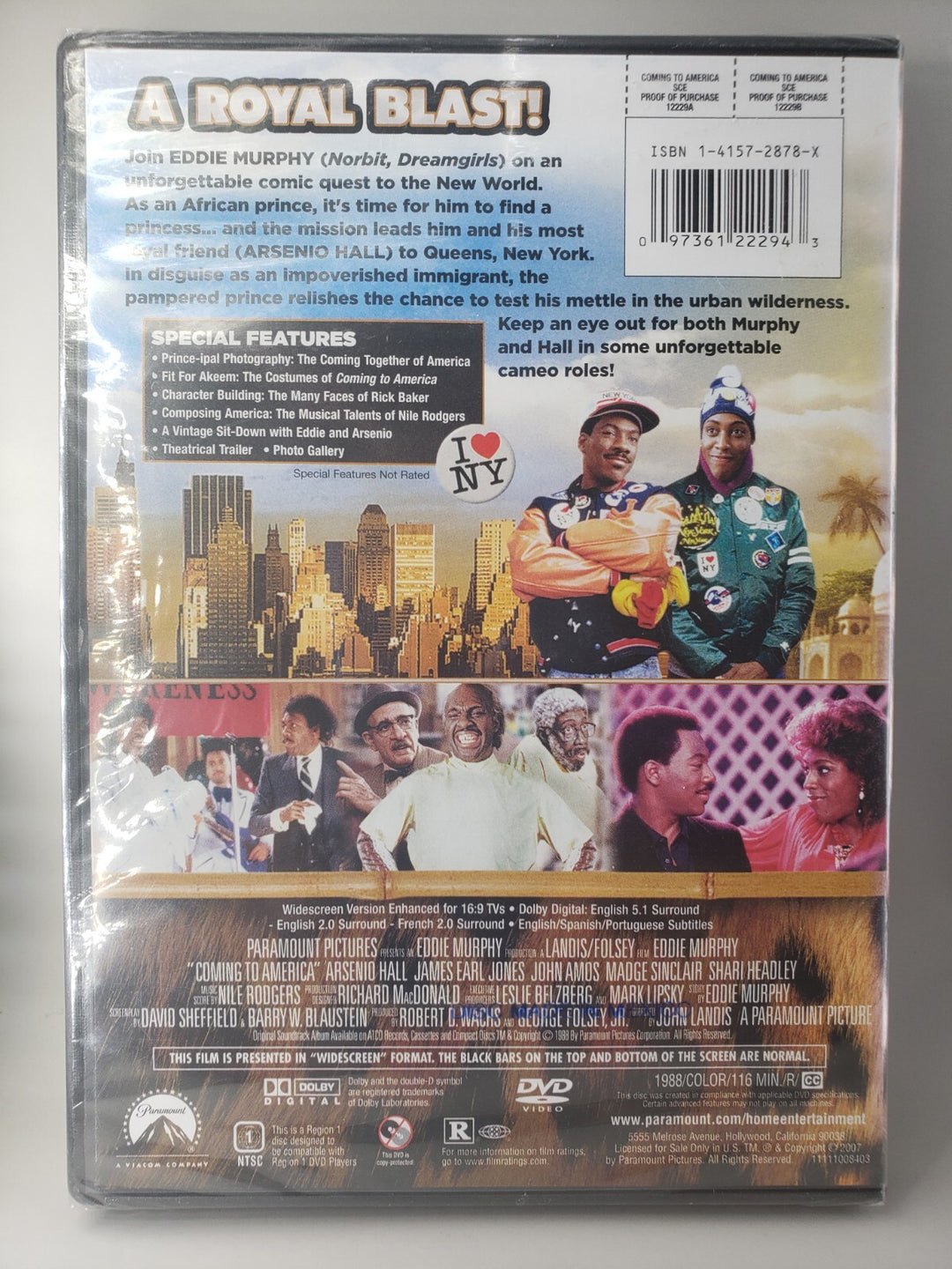 New Sealed Collector's Edition Coming to America Eddie Murphy Free Shipping