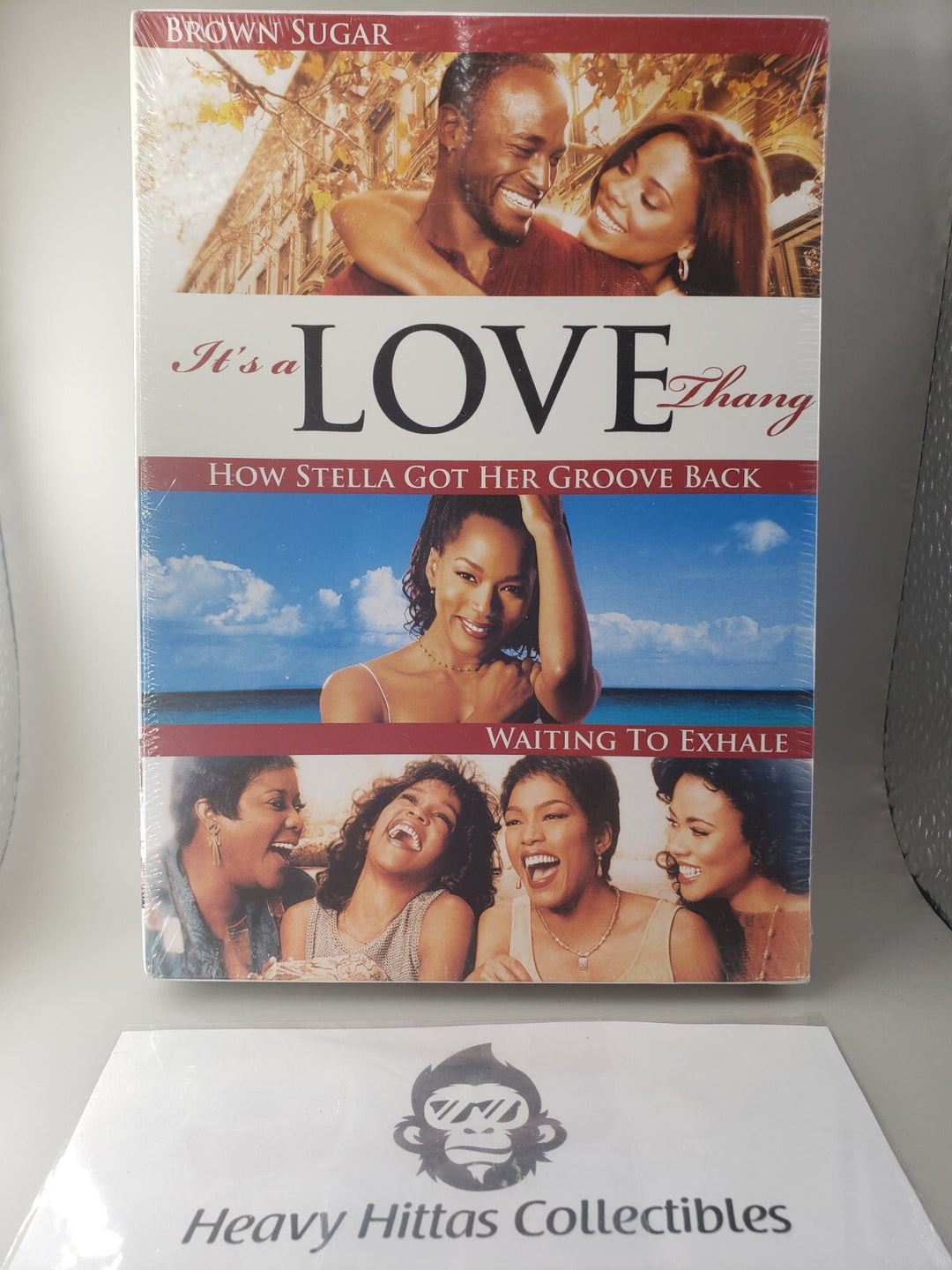 NEW It's a Love Thang BoxSet (DVD, 2009, 3-Disc Set) Brown Sugar, Stella, Exhale