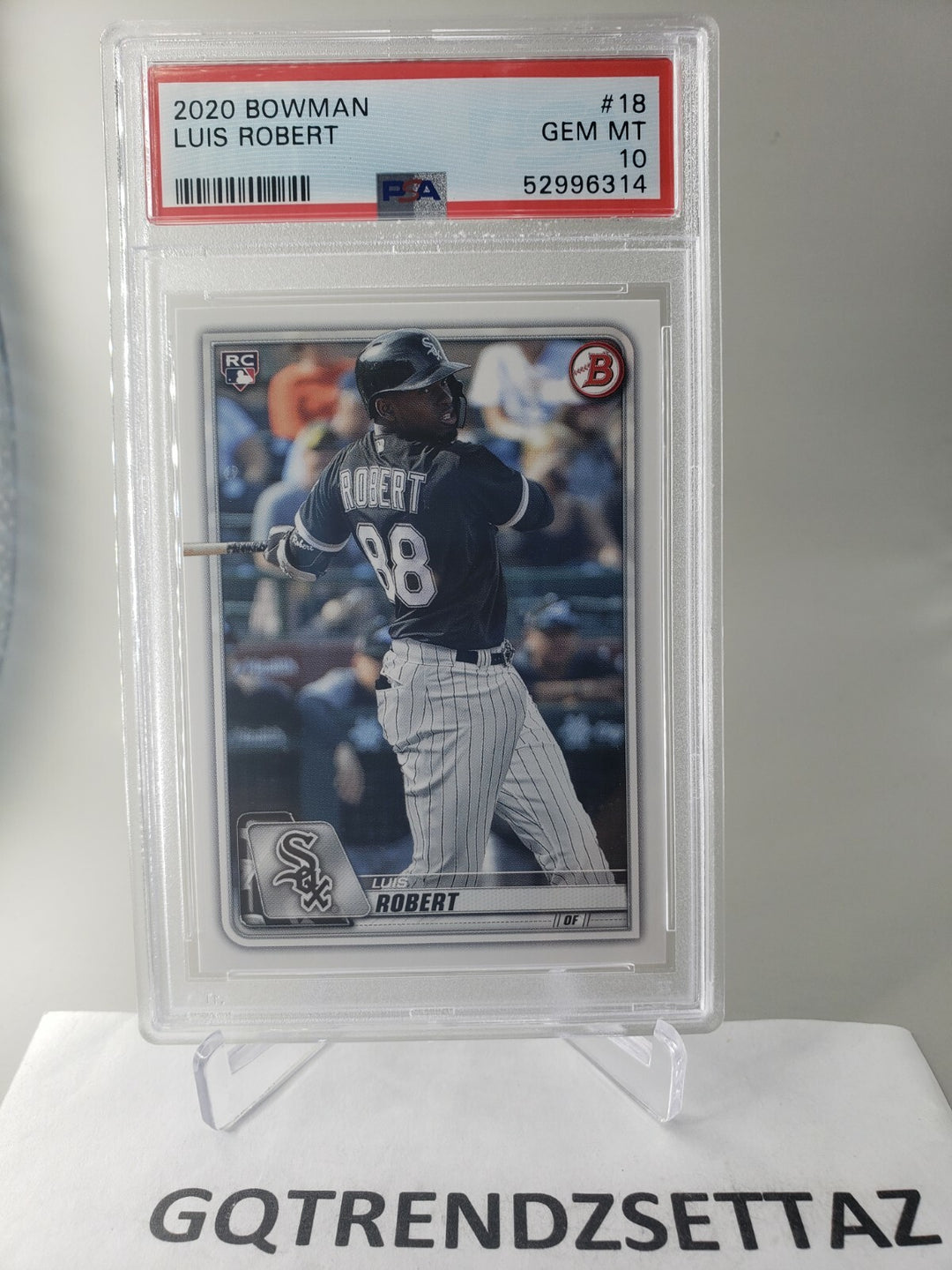 LUIS ROBERT 2020 Bowman #18 Rookie PSA 10 Gem Mint Chicago White Sox 
