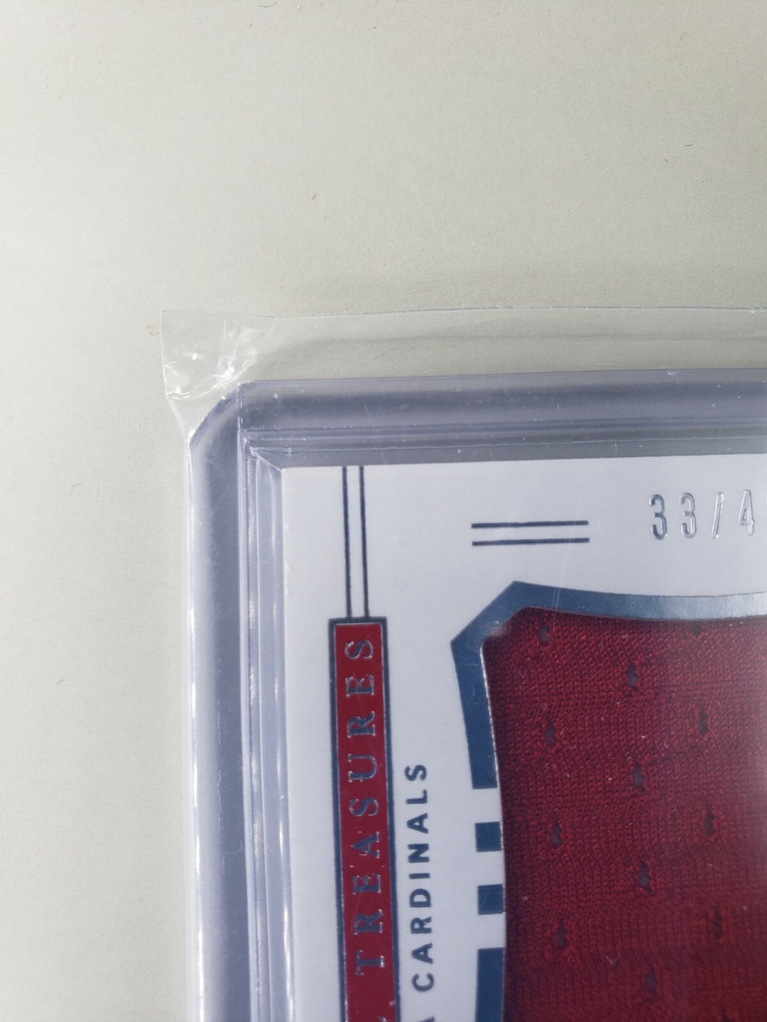 Christian Kirk 2018 National Treasures Colossal  RPA Rookie Patch Auto /49