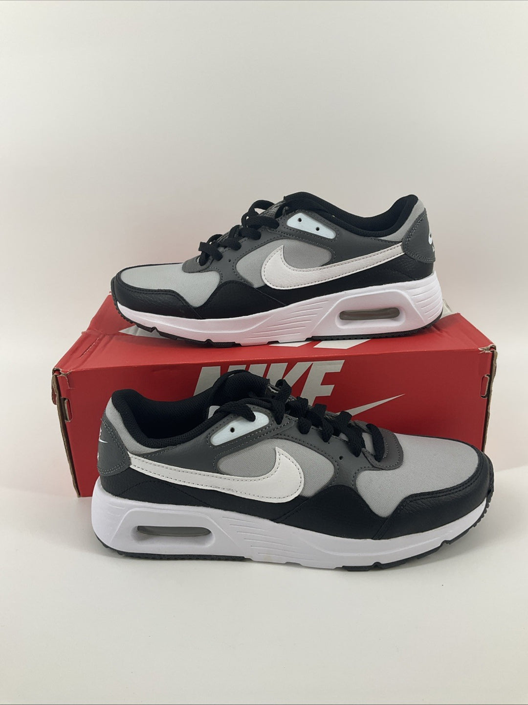 New Size 8 Men Nike Air Max SC Black Gray White CW4555-013