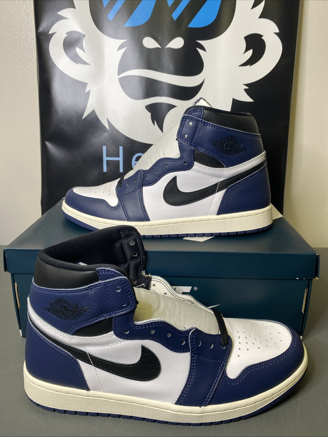 NEW Size 11 Men Nike Air Jordan 1 Retro High OG DZ5485-401 Midnight Navy