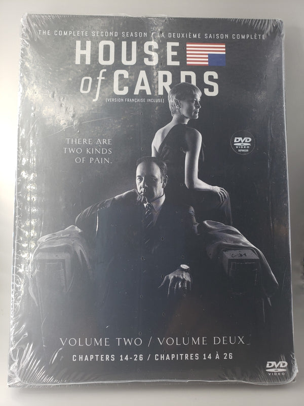 Brand New Sealed! House of Cards The Complete Second Season (DVD, 2014)