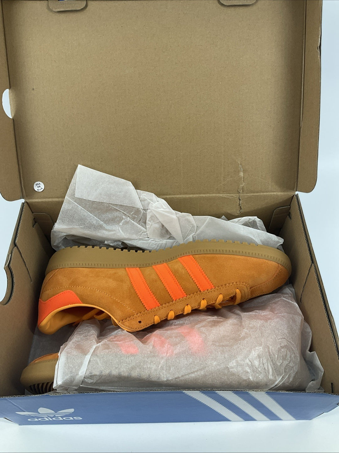 New Size 10 Men's Adidas BRMD Brown Orange  JH5459