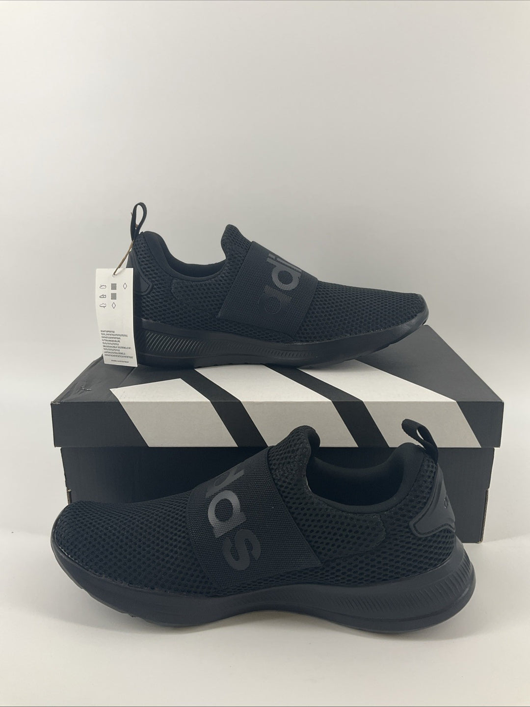 New Size 7.5 Men Adidas Lite Racer Adapt 4.0 Black H04296