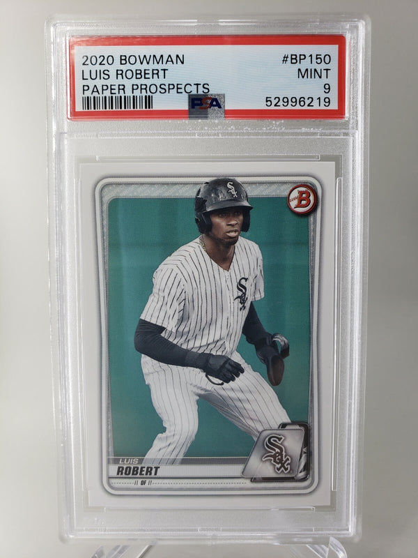 Luis Robert 2020 Bowman Paper Prospect BP150 Rookie PSA 9 MINT Chicago White Sox
