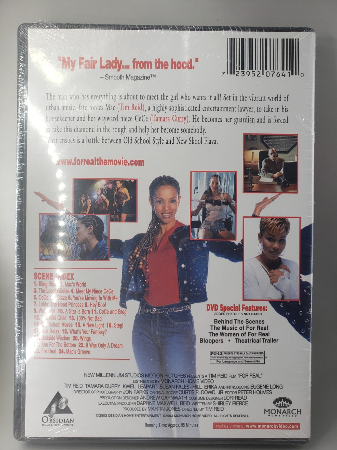 New Sealed  For Real DVD (Tim Reid, Tamara Curry) Free Shipping