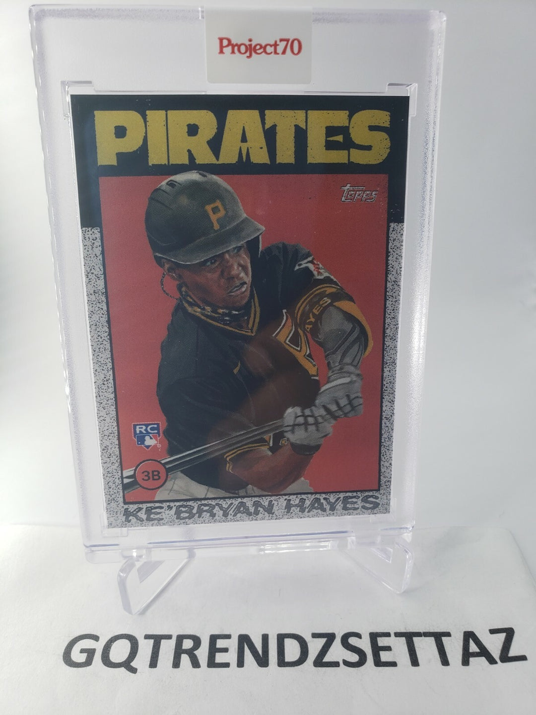 KE'BRYAN HAYES TOPPS PROJECT 70 #405 Pirates JACOB ROCHESTER RC Rookie