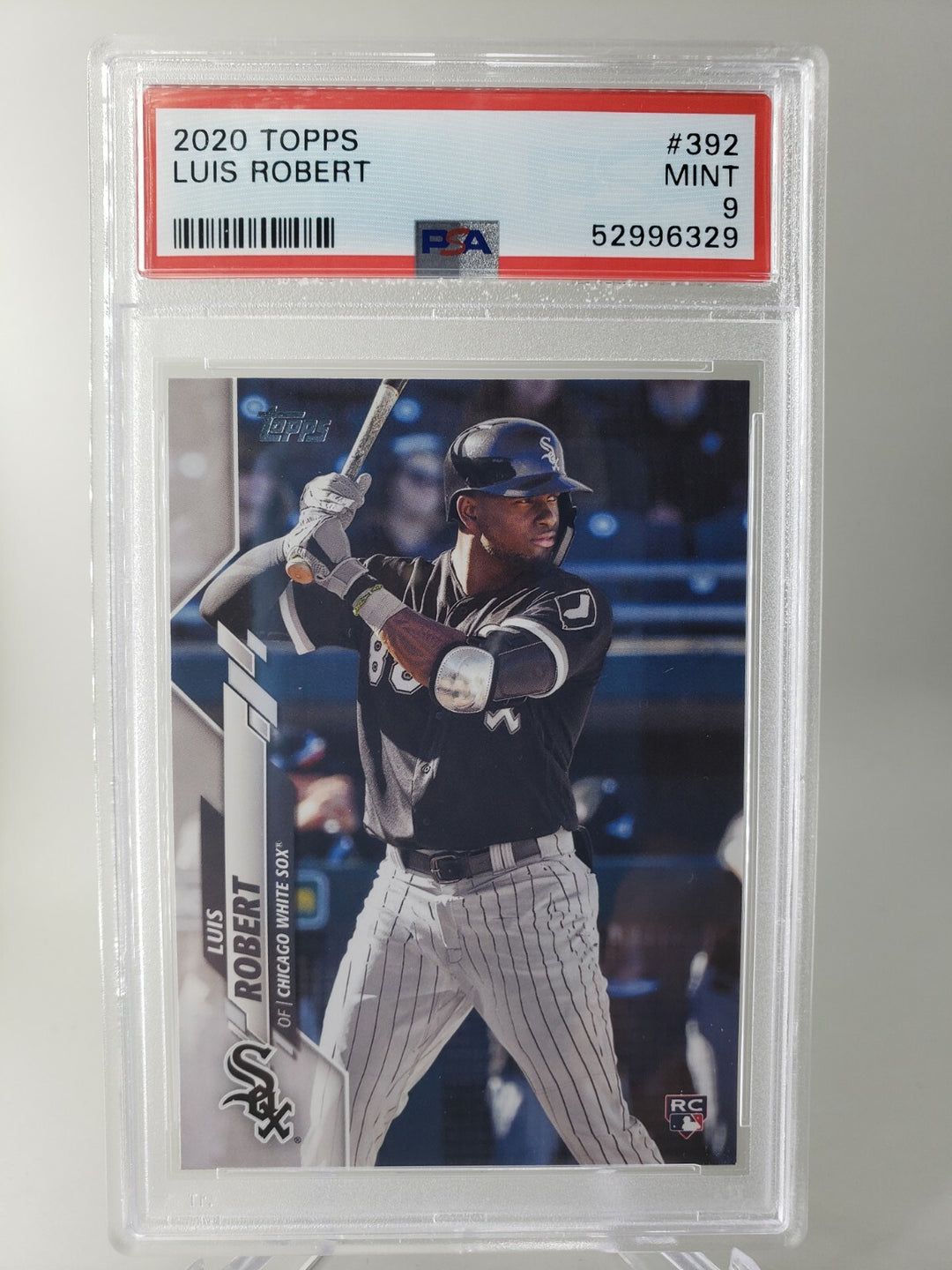2020 Topps Series 2 Luis Robert Rookie RC #392 PSA 9 MINT Chicago White Sox