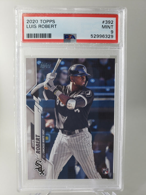 2020 Topps Series 2 Luis Robert Rookie RC #392 PSA 9 MINT Chicago White Sox