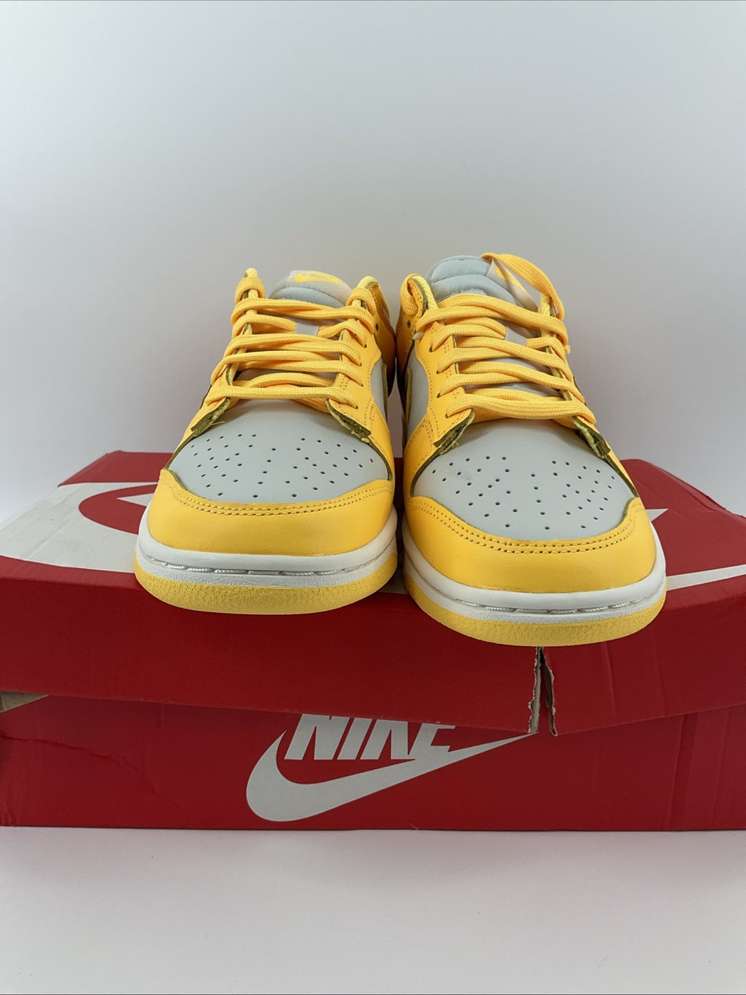 New Size 10 Womens Dunk Low Light Bone Citron Pulse-Sail DD1503-800