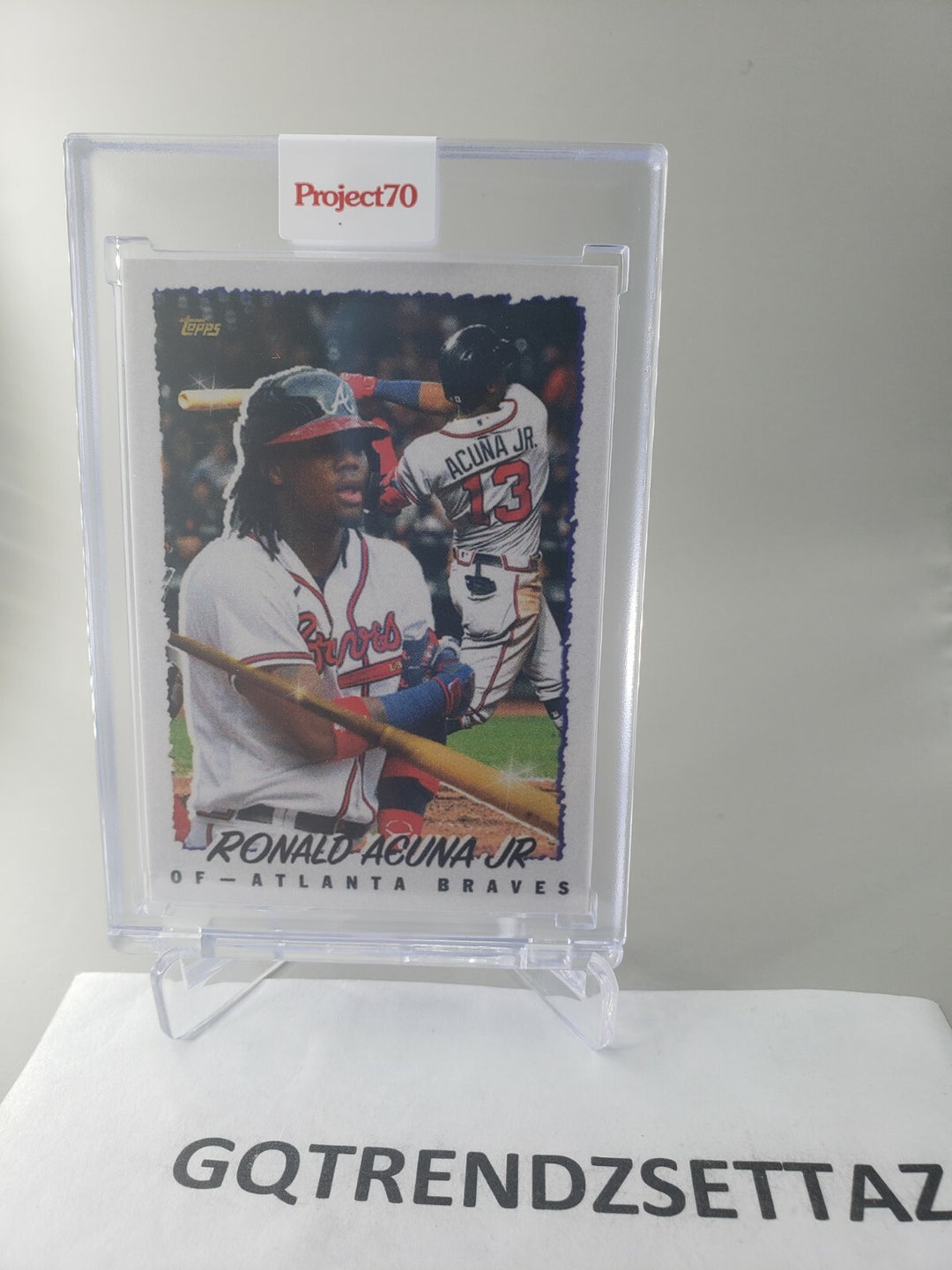 Topps Project 70 Card #790 - Ronald Acuna Jr by Infinite Archives Atlanta Braves