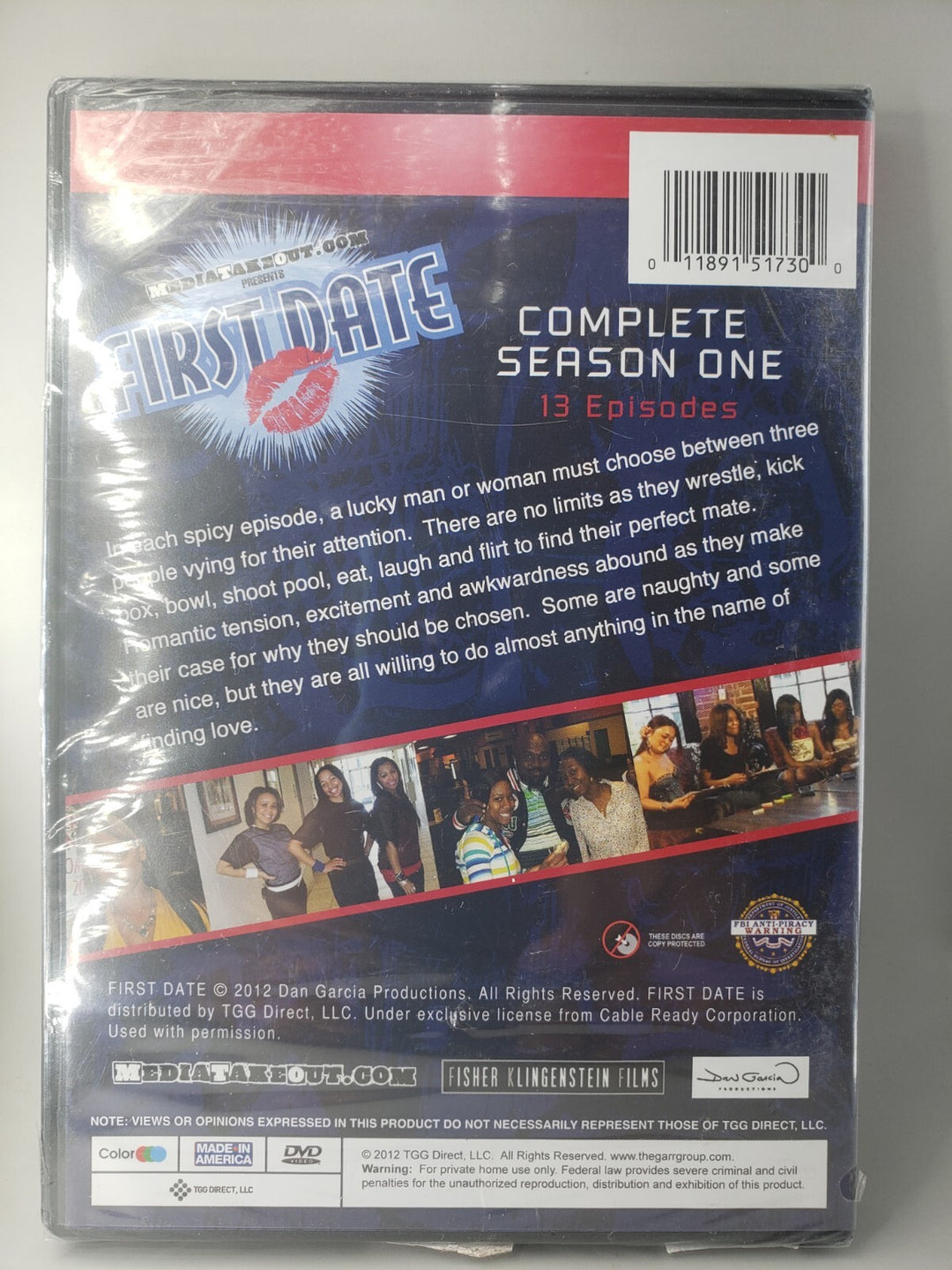 New Sealed DVD First Date: Complete Season One (DVD) Free Shipping