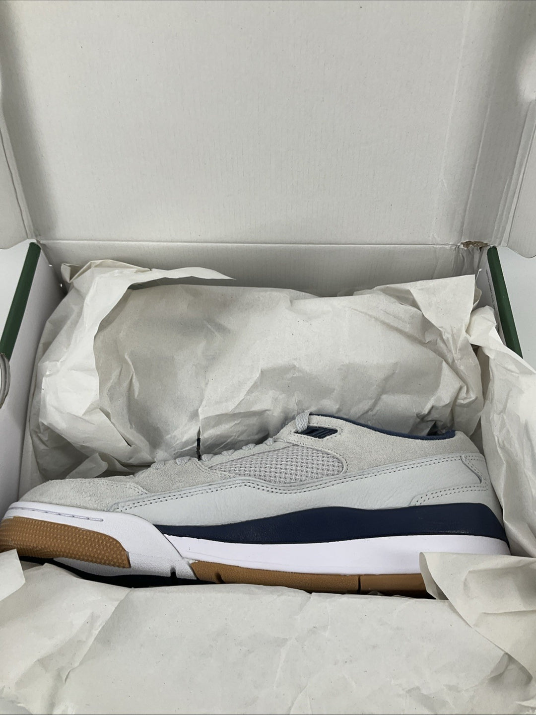New Size 11 Men Jordan Flight Court Gray Blue White HF3255-004