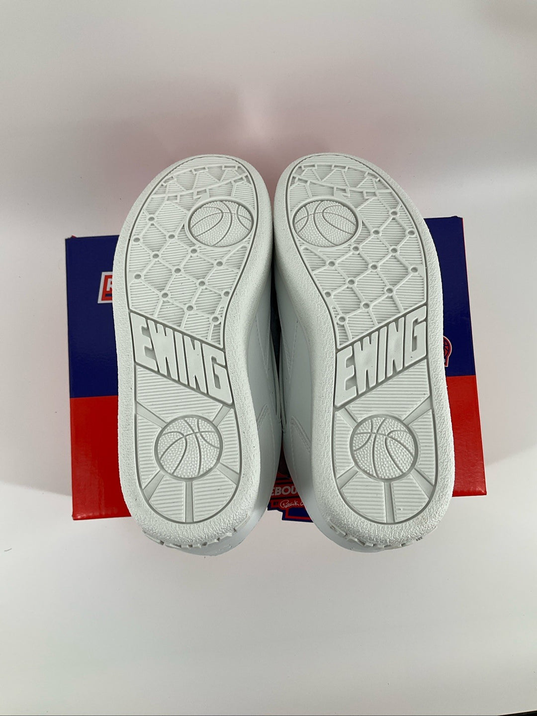 New Size 8 Men Orion Low Patrick Ewing Rebound (White) 1RBE005-001