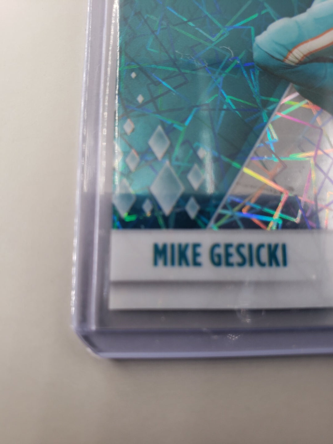 Mike Gesicki 2021 Panini Phoenix Football #78 Orange Parallel /99 Miami Dolphins