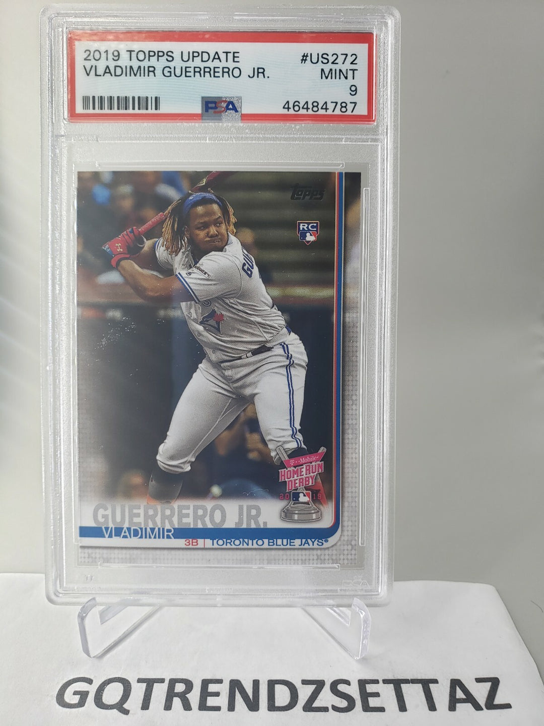 2019 TOPPS UPDATE VLADIMIR GUERRERO JR. ROOKIE CARD #US272 PSA 9 MINT