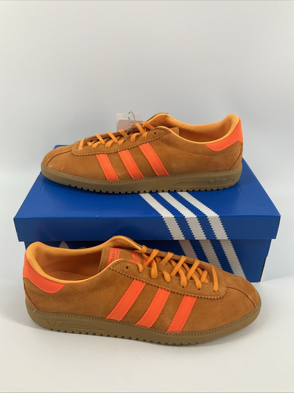 New Size 10 Men's Adidas BRMD Brown Orange  JH5459