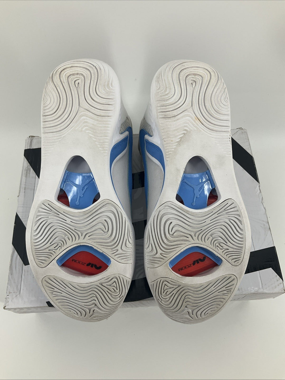 Used Size 7.5 Men's Jordan Tatum 1 PF Blue White DX6732-100